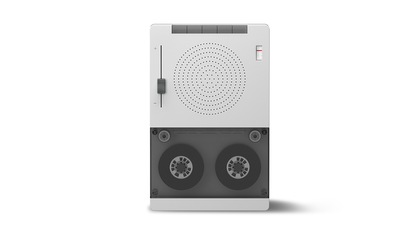 speaker，Retro，Bluetooth，magnetic tape，