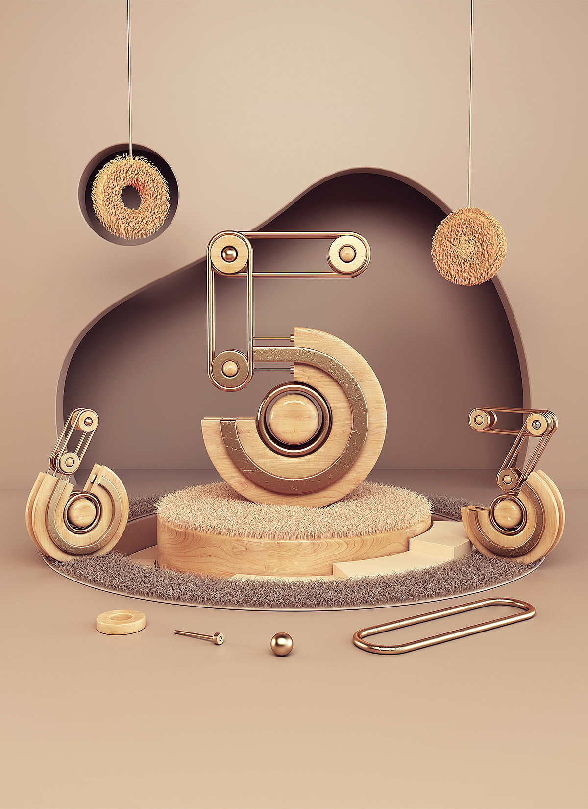 number，Art，3d，originality，graphic design ，