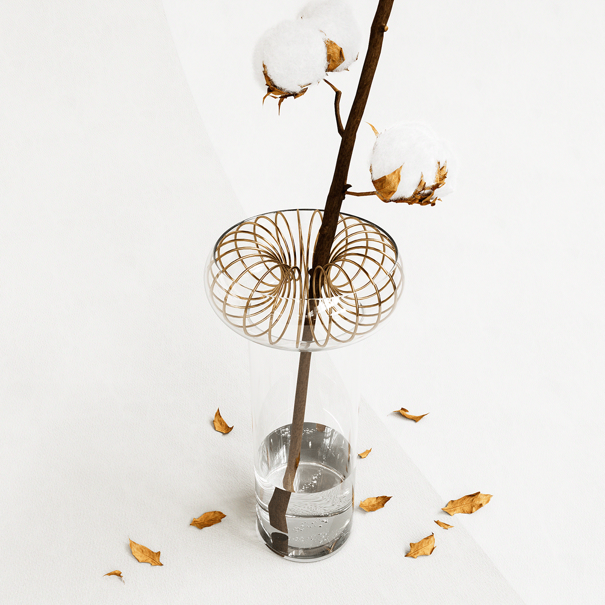 decorate，vase，JARO，Glass，brass，