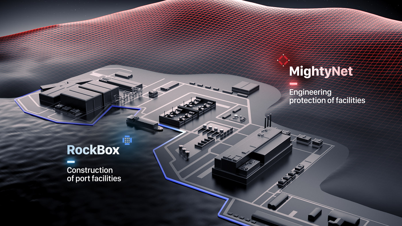 TR project，High port，road，Infrastructure，