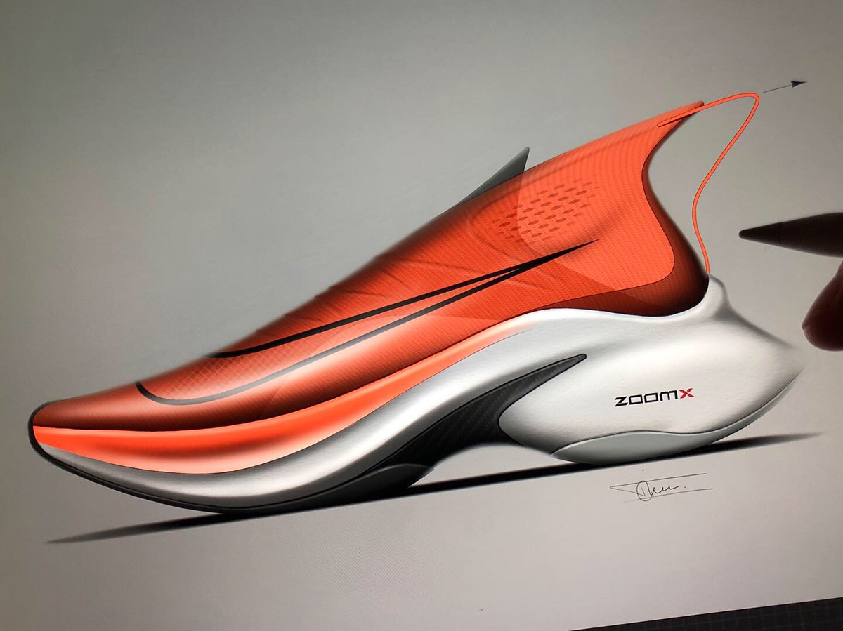 Hand drawn，fashion，footwear，