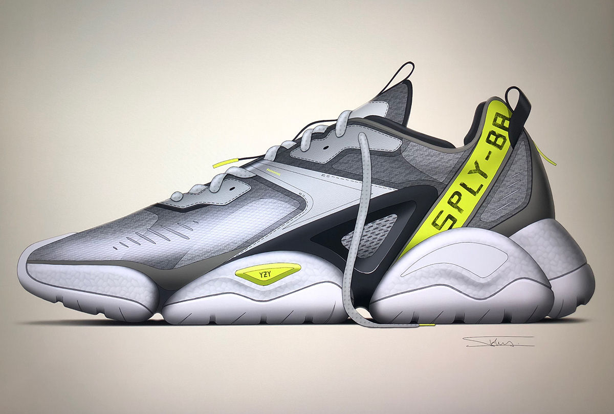 Hand drawn，fashion，footwear，