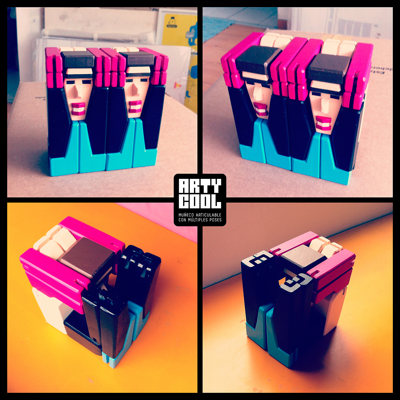 product design，Character design，Toy design，Puzzle，deformation，