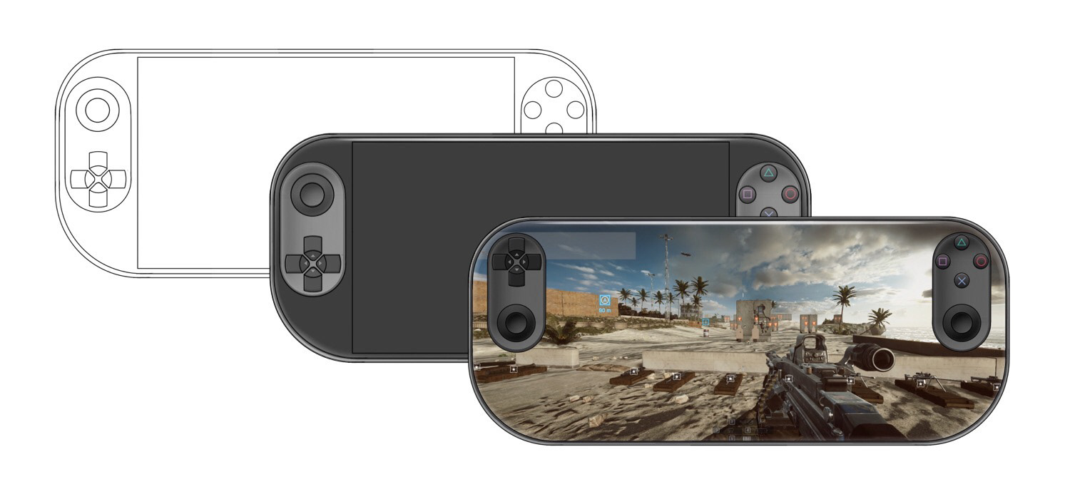 recreational machines，Full screen，PS Duo，concept，