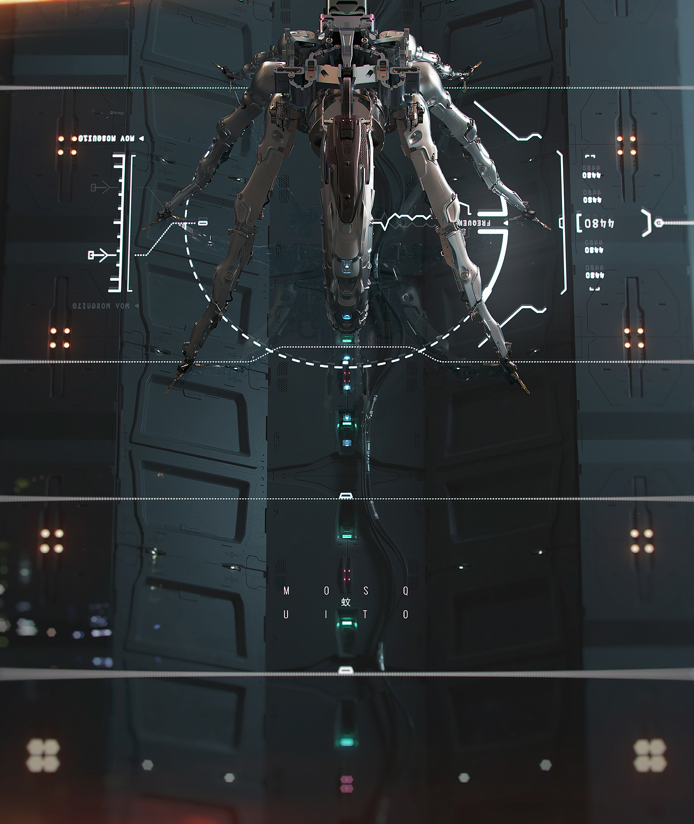 delicate，Metal，concept，Mechanics，intelligence，