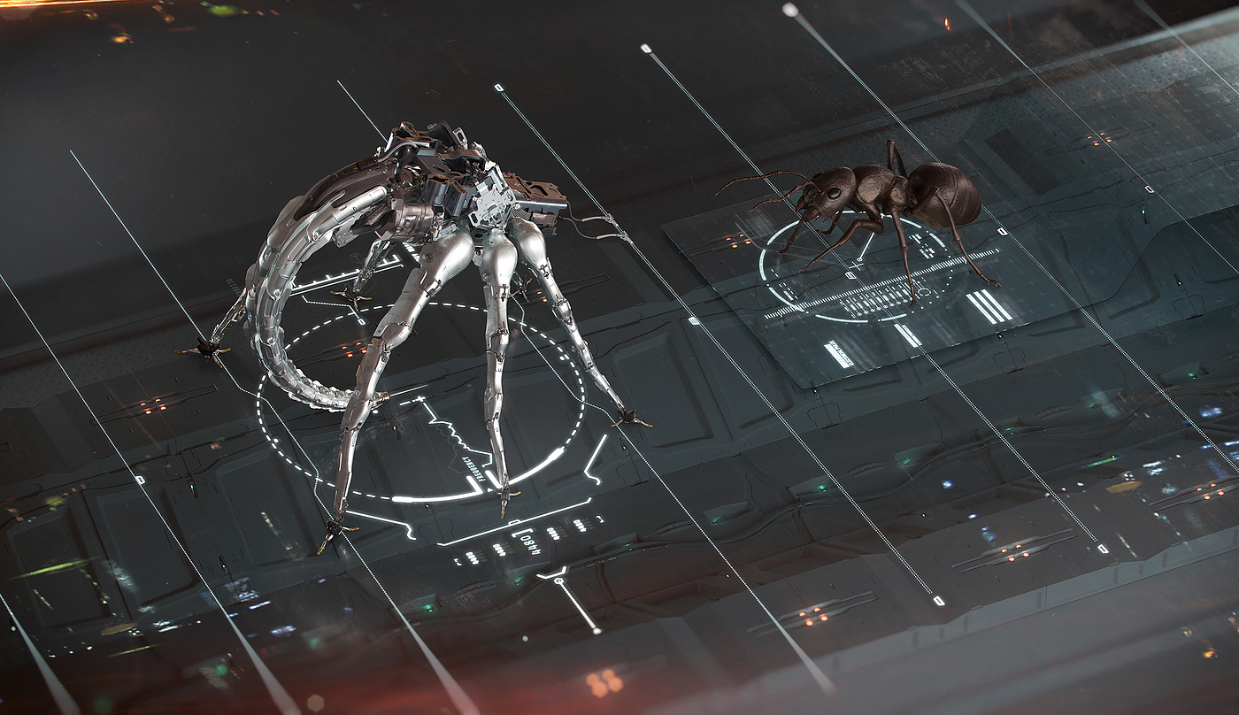 delicate，Metal，concept，Mechanics，intelligence，