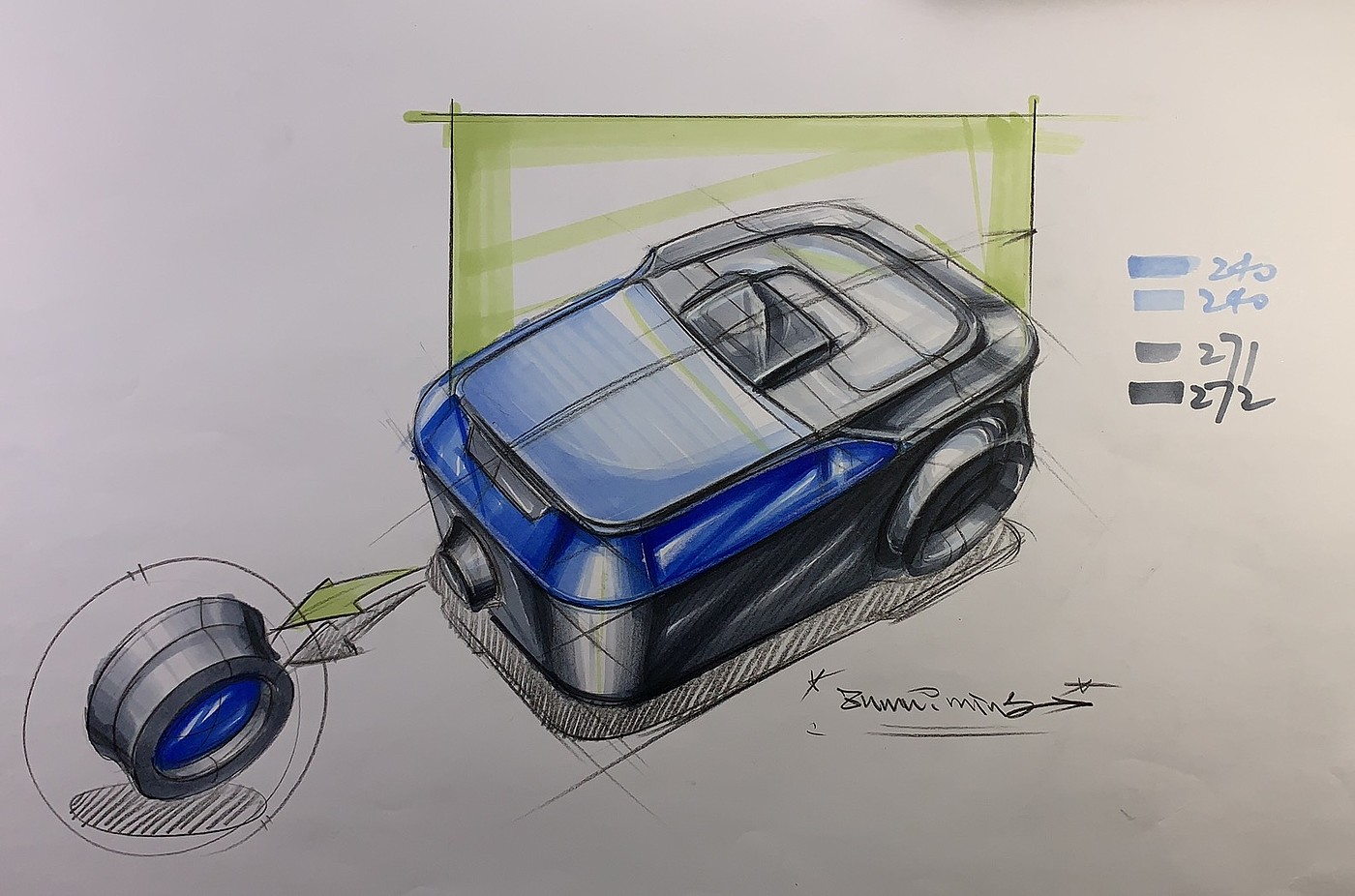 Coffee machine，UAV，Hand drawn，marker pen，industrial design，Hand drawn industrial design，product design，automobile，