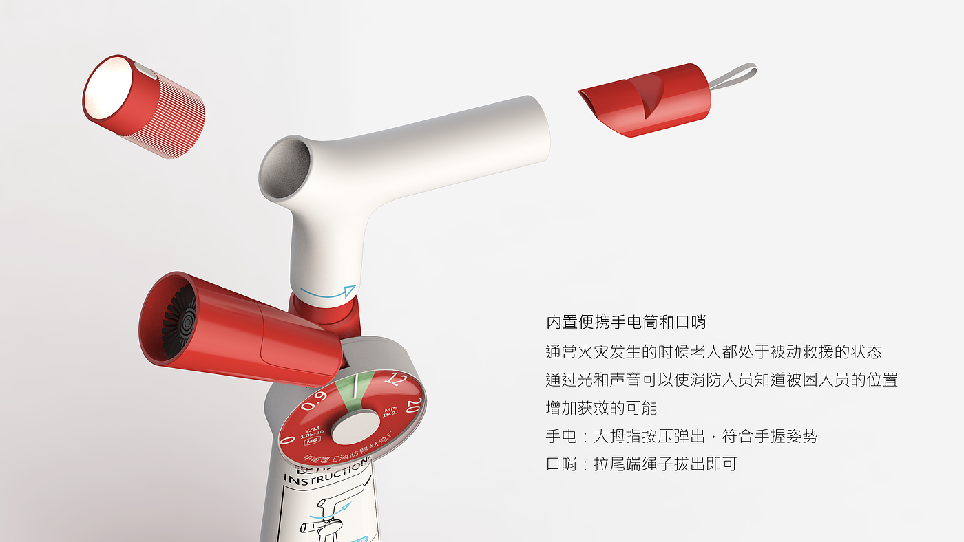 Fire Extinguisher，aged，