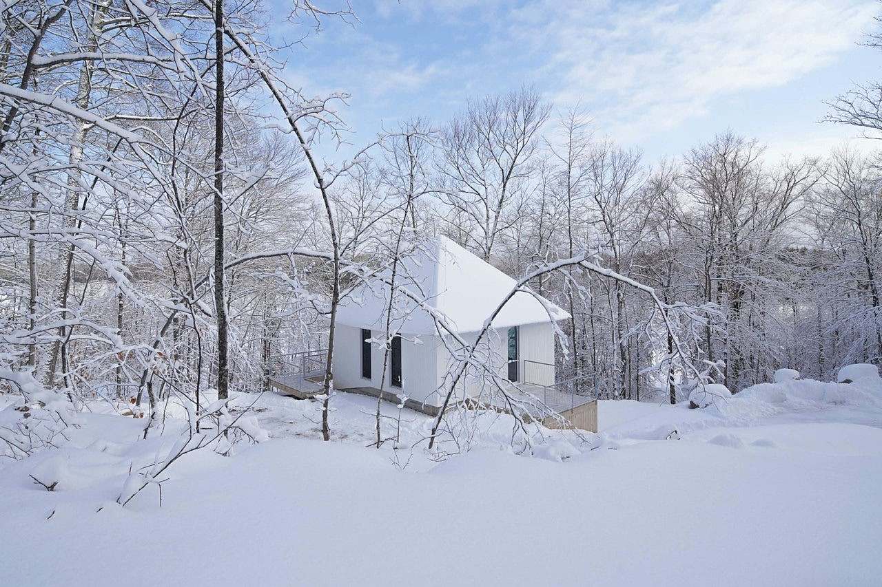 建筑，小屋，极简主义，小，