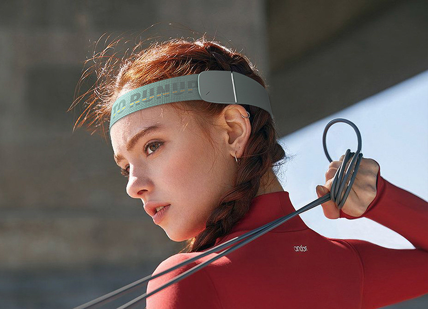 Bluetooth headset，street，motion，Wearable ，