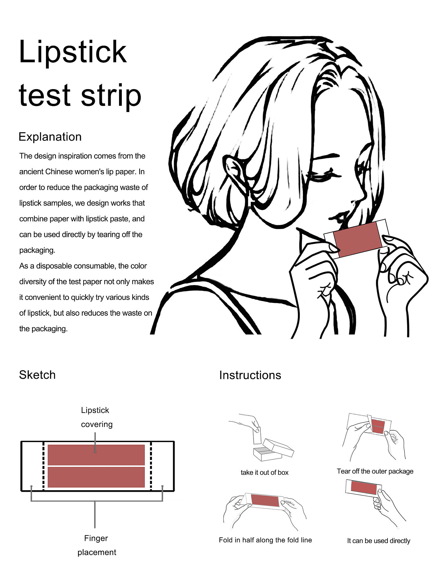 Lipstick packaging，