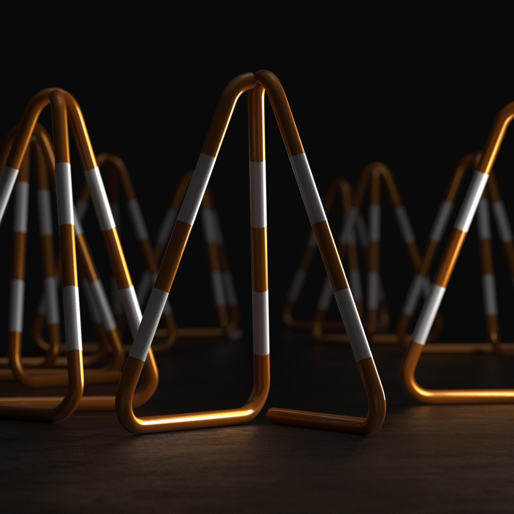 Traffic cone，Roadblock，traffic cones/barri，