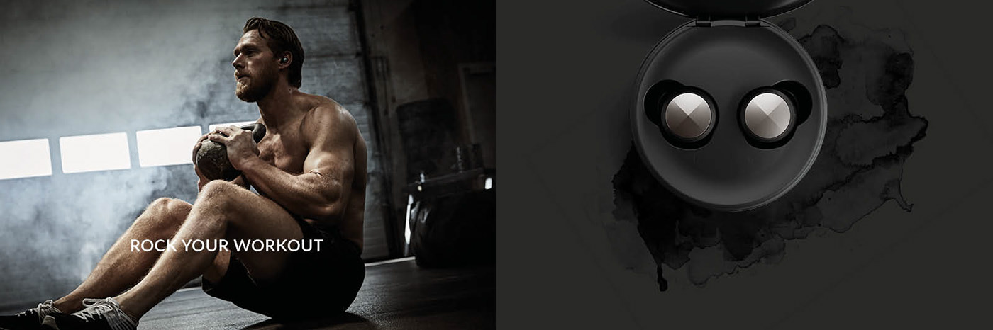 red dot，Wireless headset，Advanced sense，Fashion accessories，ROCKs，TOUCHit，