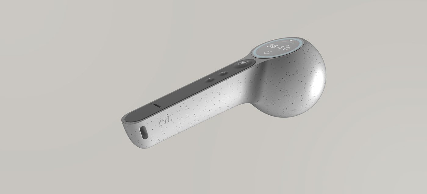 Modeling design，thermometer，infra-red，Mellow，