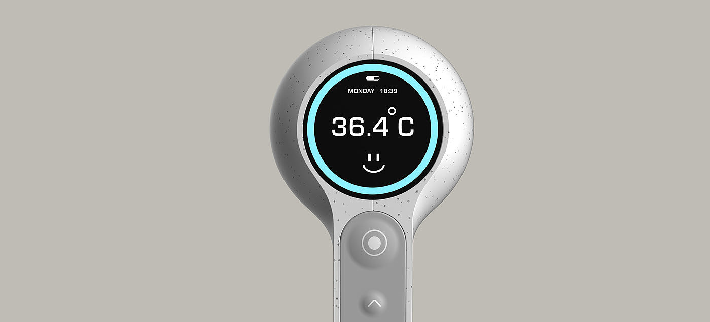 Modeling design，thermometer，infra-red，Mellow，
