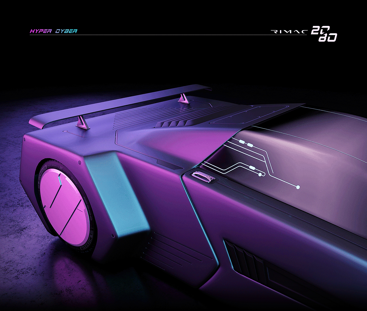 HYPER CYBER，宝马概念车，bmw，