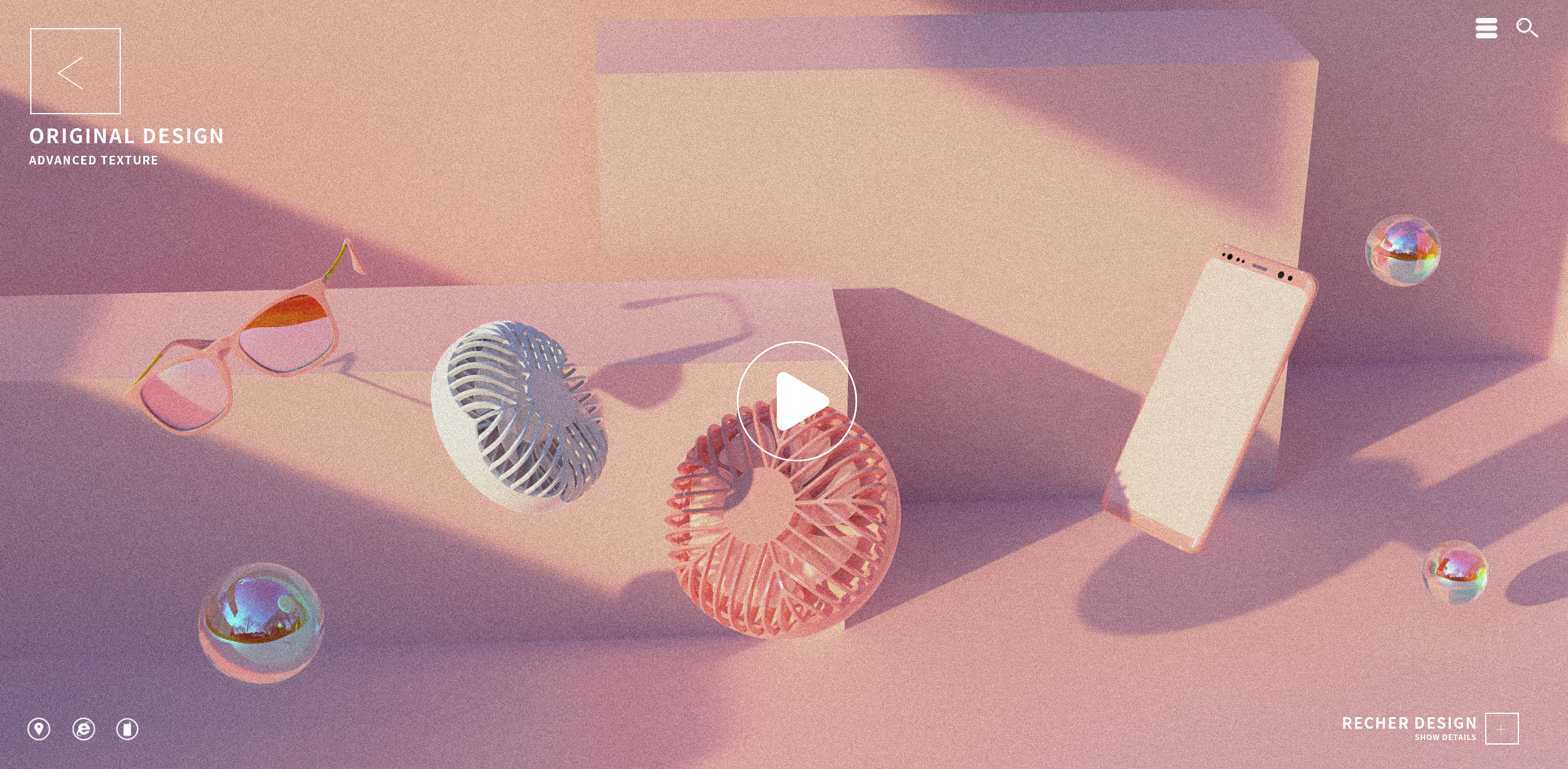 Vanity mirror fan，Cosmetic mirror，Render，Typesetting，summer，