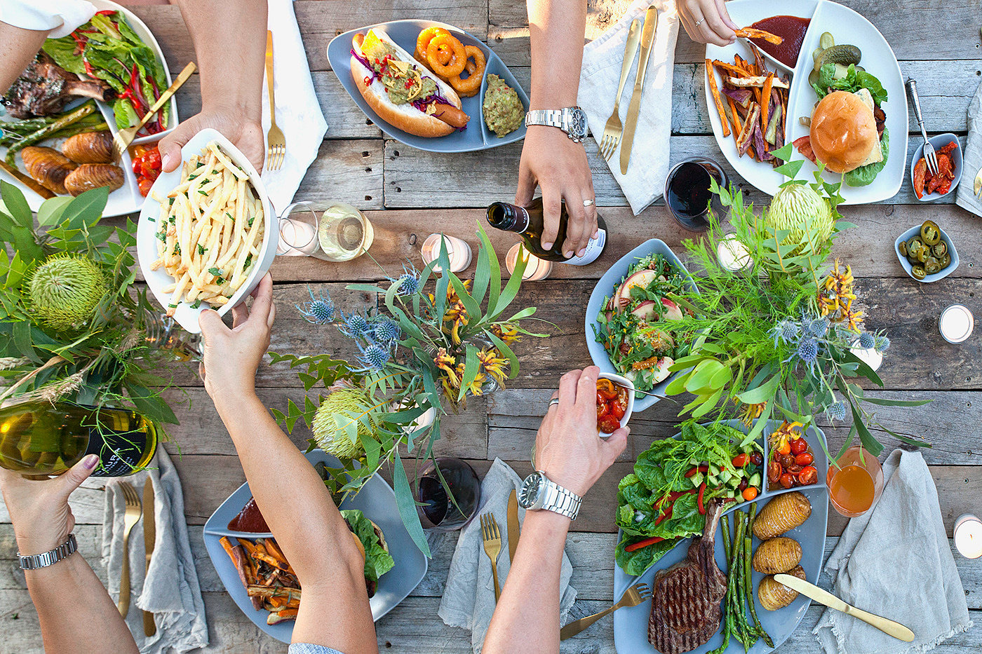 outdoors，Tableware，food，