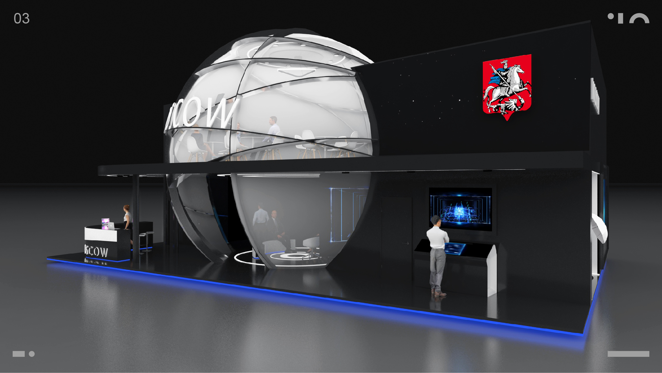 Works collection, plane, products, renderings，