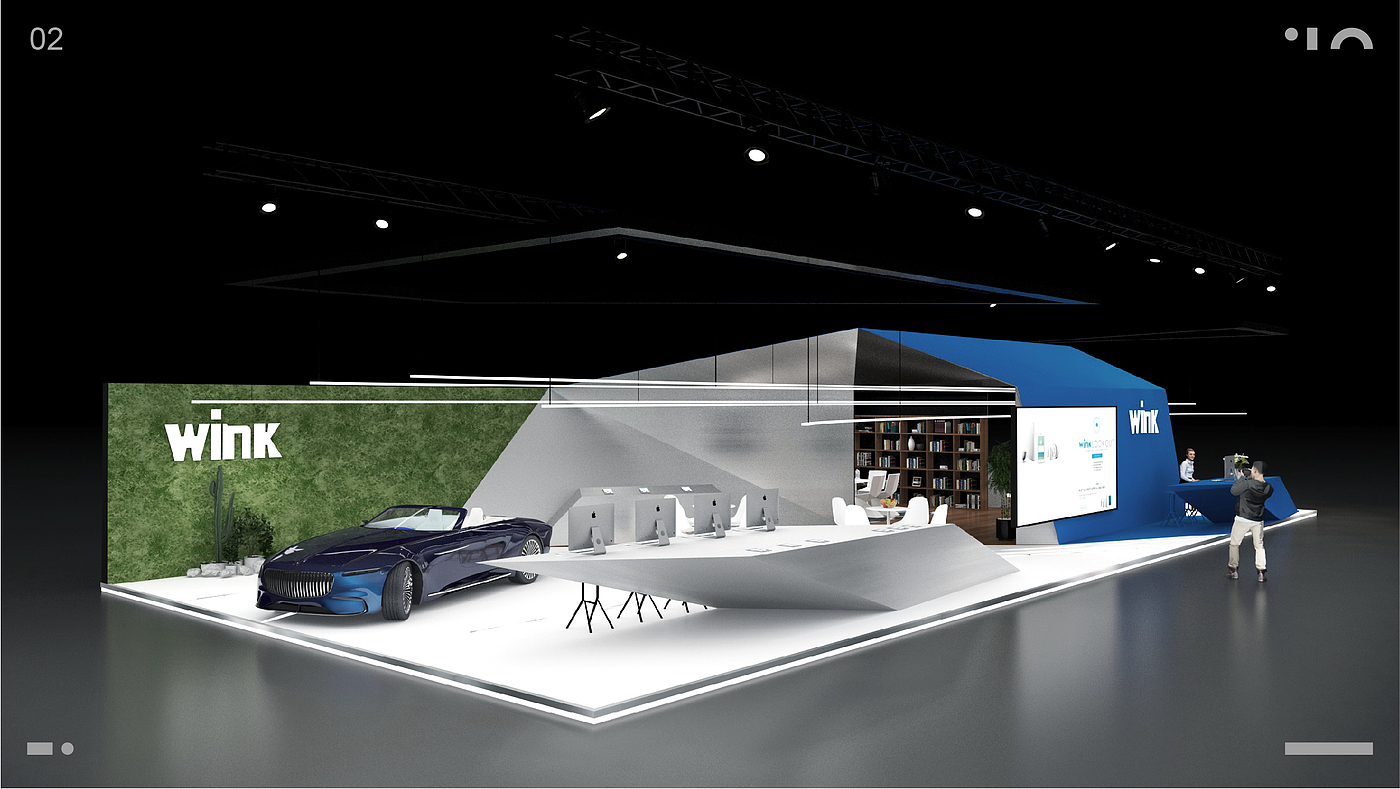 Works collection, plane, products, renderings，