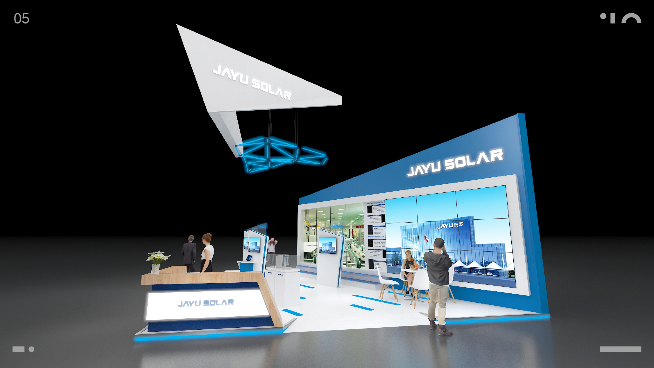 Works collection, plane, products, renderings，