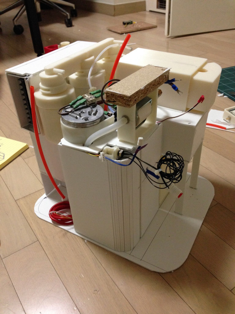 Beverage Bar，Fumie Shibata，Coffee machine，Water purifier，