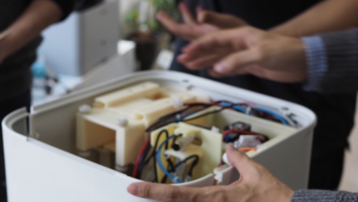 Beverage Bar，Fumie Shibata，Coffee machine，Water purifier，