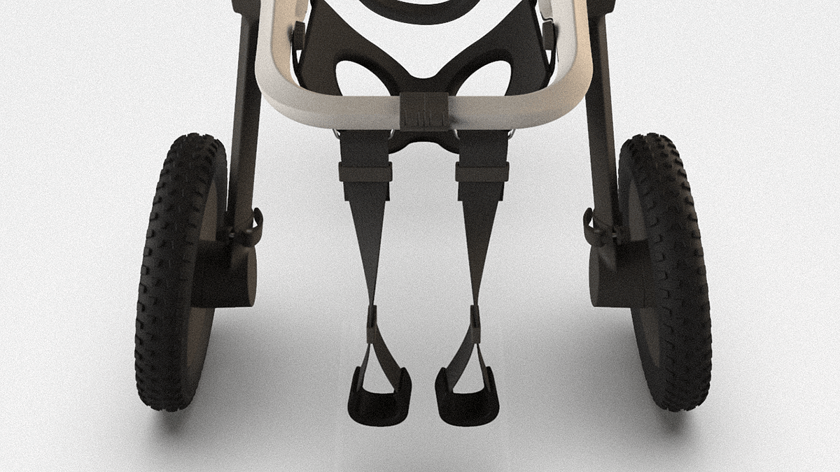 Liza Anufrieva，Dog Wheelchair，Pet wheelchair，Auxiliary device，