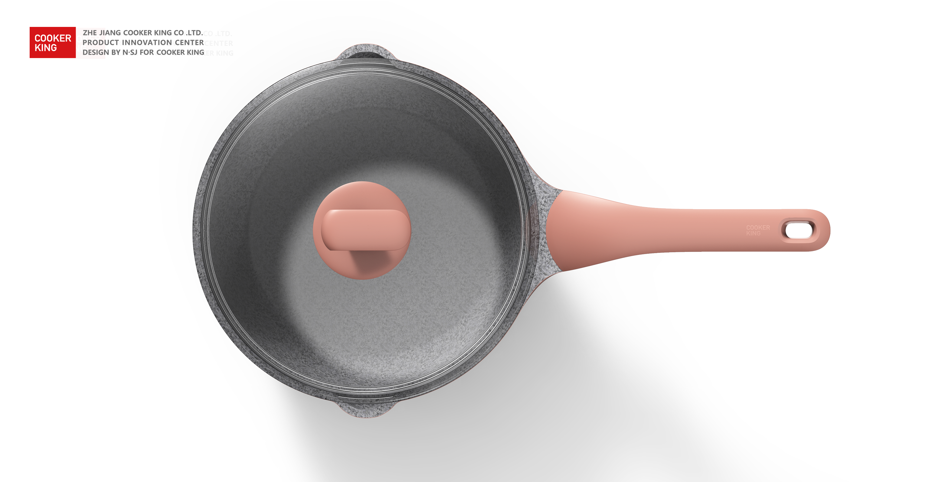 Pot design + man-machine cover，