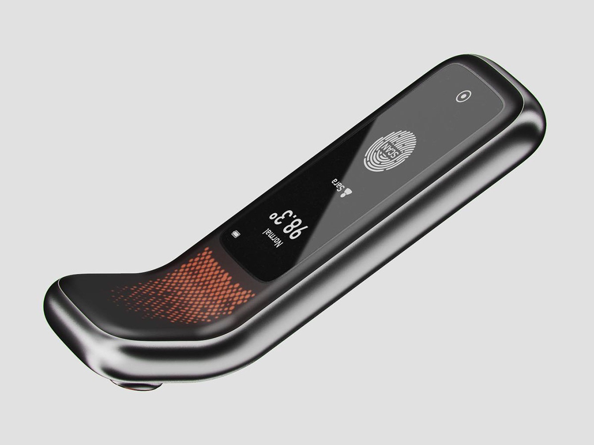 The thermometer，scanning，COVID-19，Electronics，