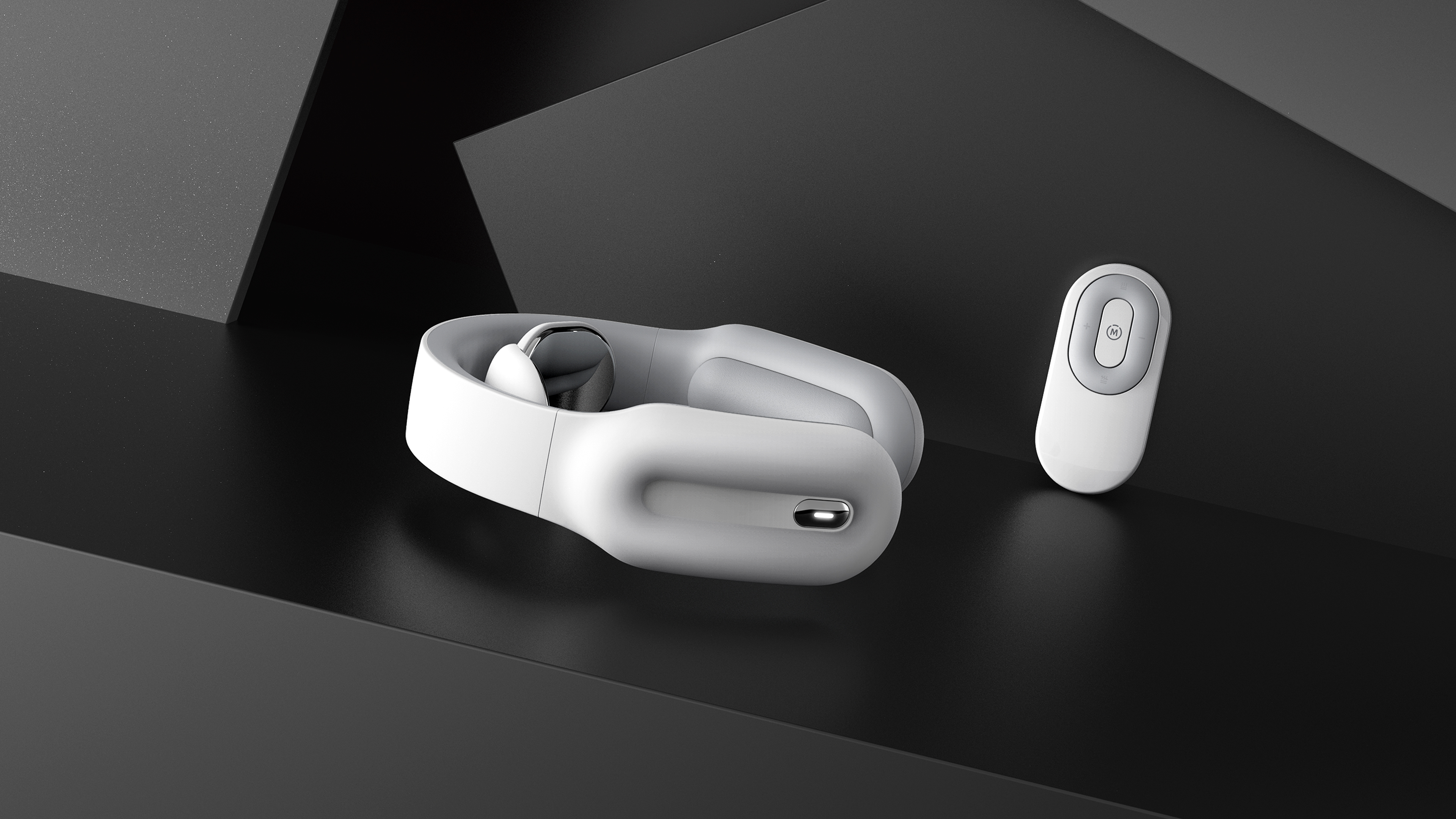 Cervical massage instrument，gasbag，relax，Good simple geometry，