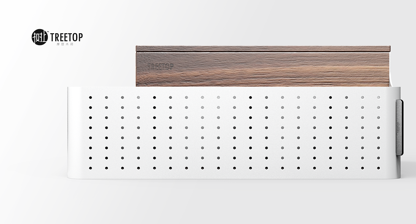 Wooden tissue box，