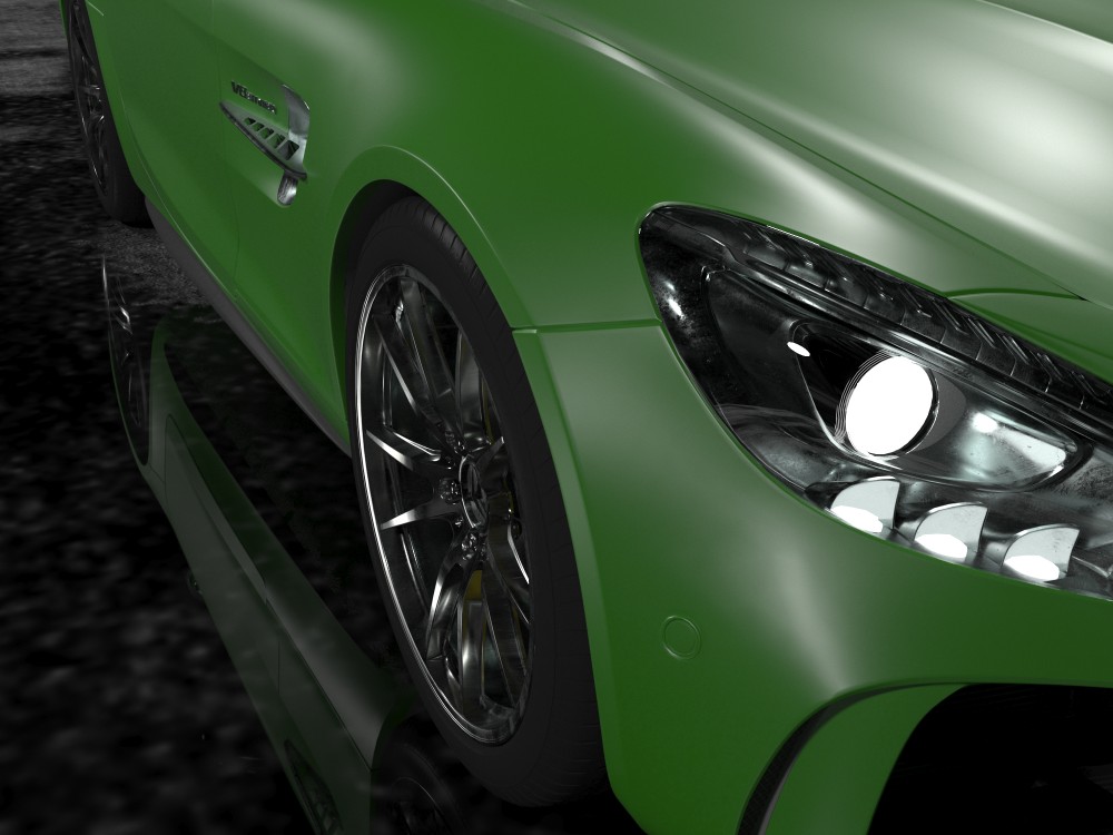 Benz，amg，vray，cgi，Vehicle visualization，