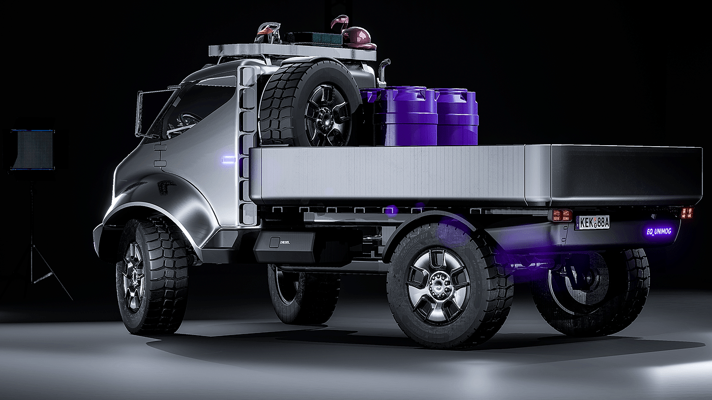 Pickup，Benz，Concept Car，Automobile design，