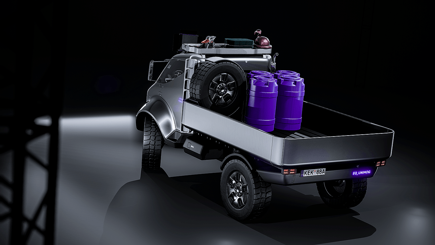 Pickup，Benz，Concept Car，Automobile design，
