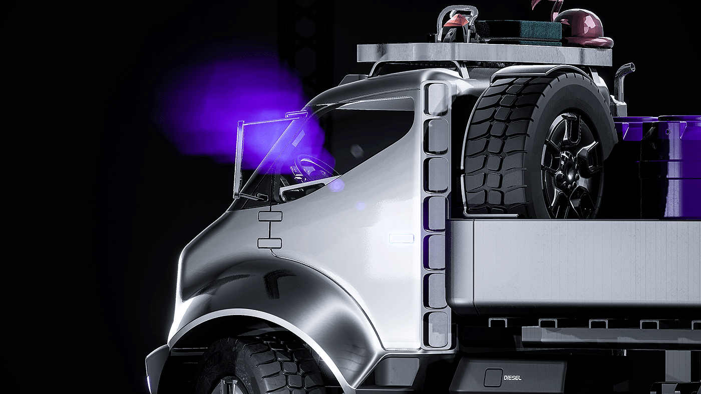 Pickup，Benz，Concept Car，Automobile design，