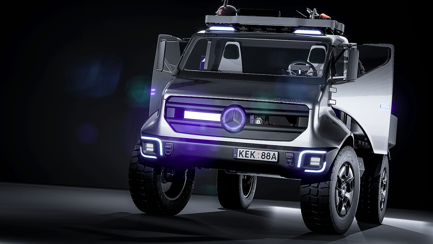 Pickup，Benz，Concept Car，Automobile design，