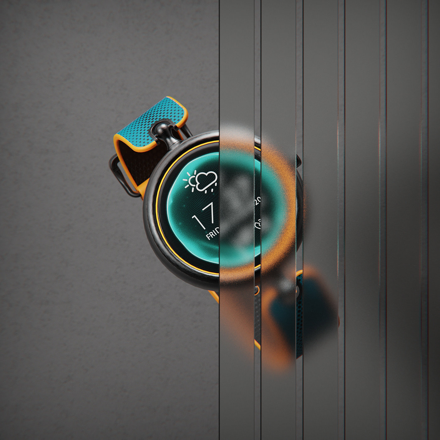 Intelligent Watch，cgi，Wearable ，Render，Pocket Watch，