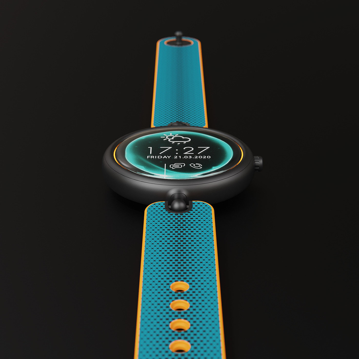 Intelligent Watch，cgi，Wearable ，Render，Pocket Watch，