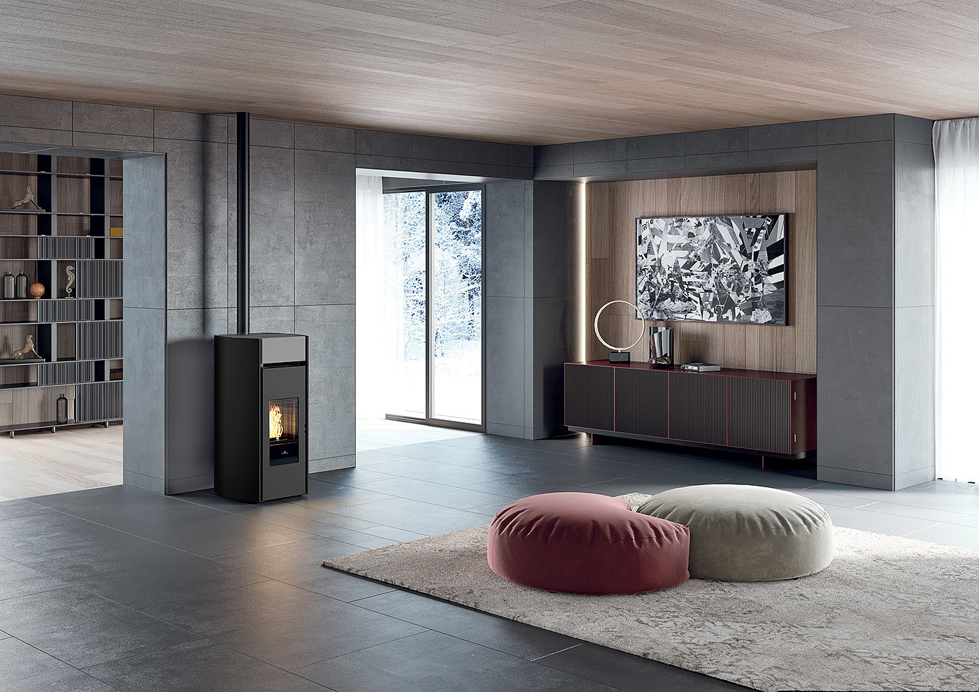 fireplace，ceramics，fire，comfortable，beautiful，