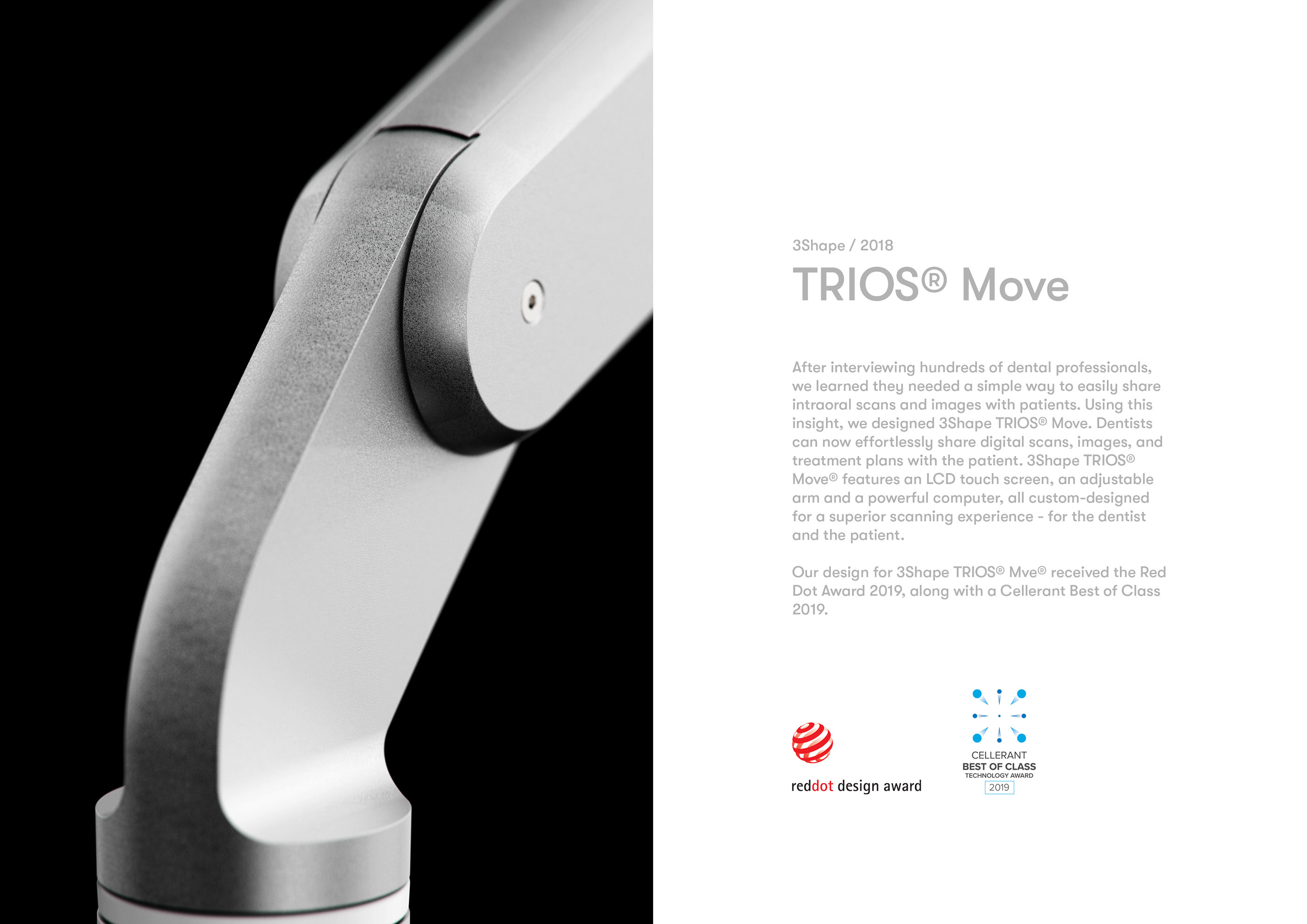 3Shape TRIOS® Move，Medical equipment，white，Stomatology Department，