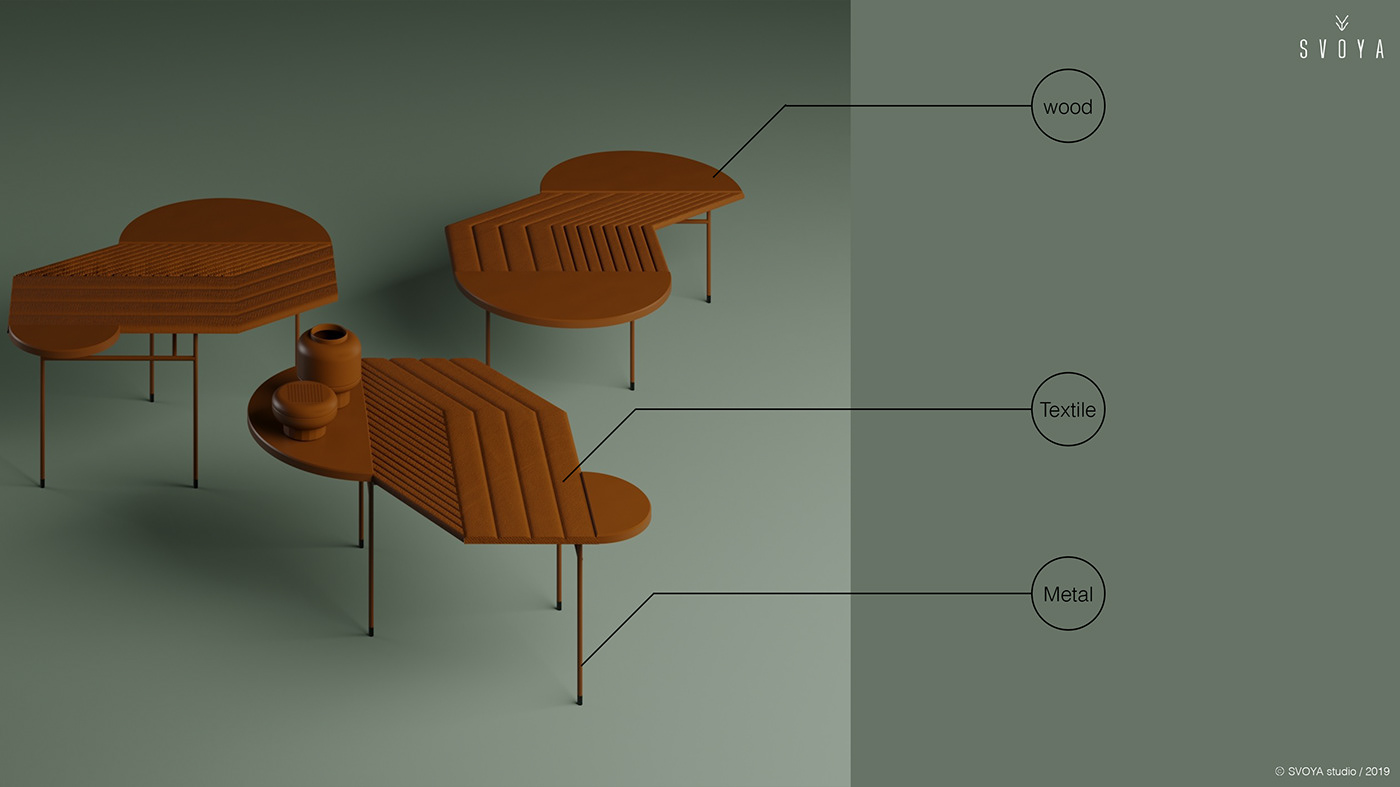 Ripples，coffee tables，Ripple coffee table，