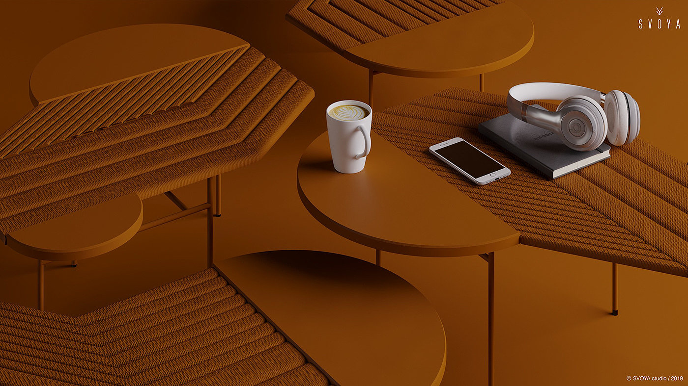 Ripples，coffee tables，涟漪咖啡桌，