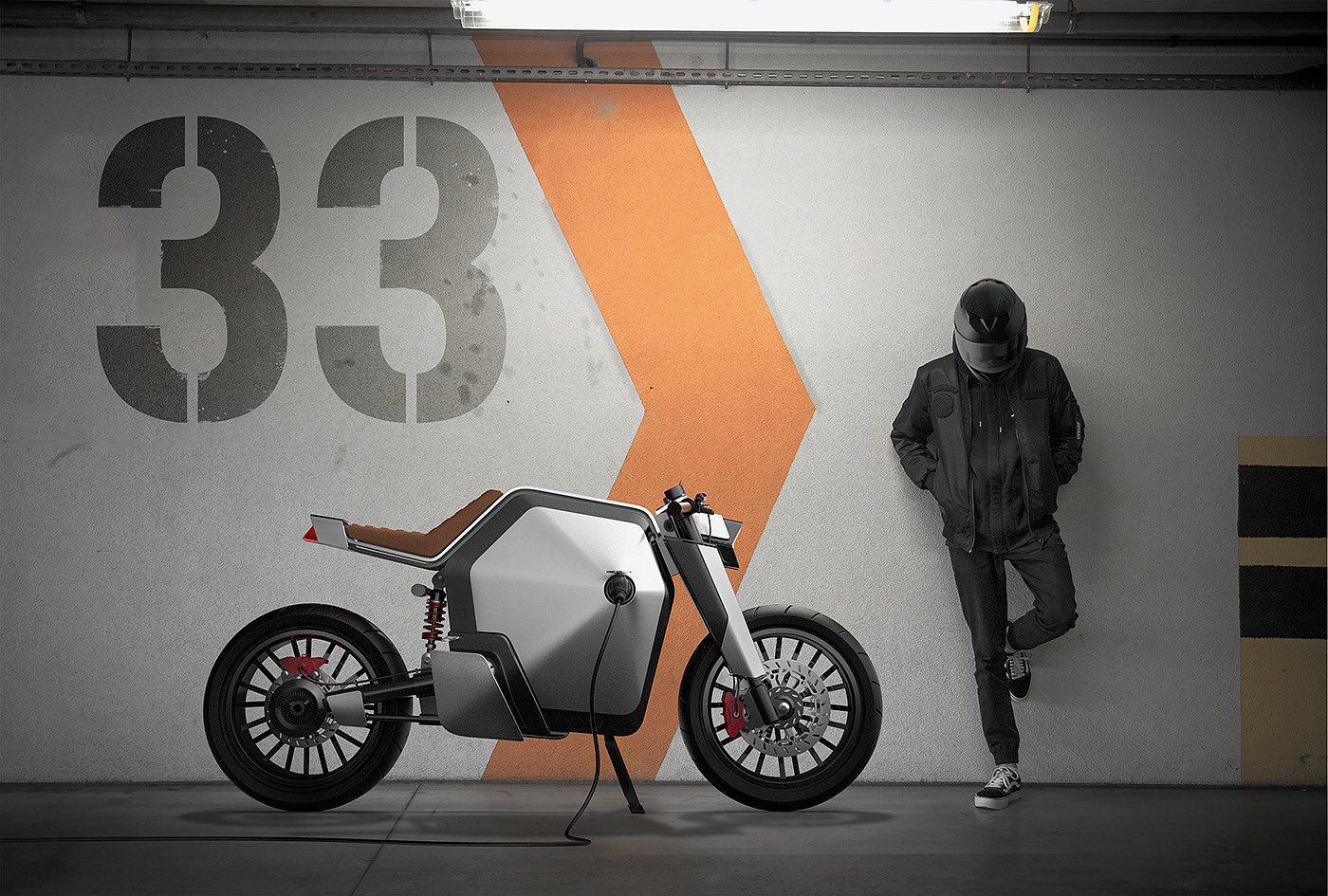 BMW KF33，Electric Motorbike，电动摩托车，