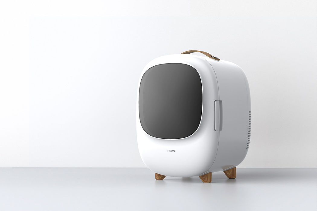 Jiujiu Hu，Portable，Refrigerator，white，