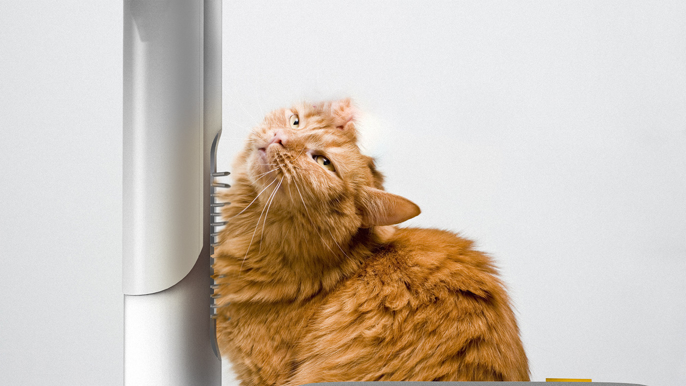 Rub Rub Rub，Hyojeong Lee，Cat tower，white，
