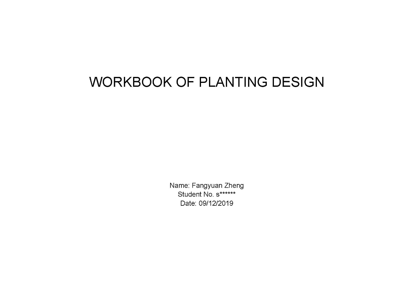 Landscape design，Plant configuration，