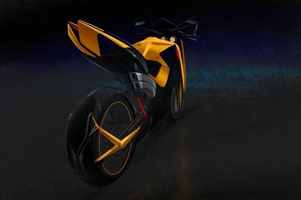 industrial design，Intelligent technology，Motorcycle design，conceptual design，Automatic design，