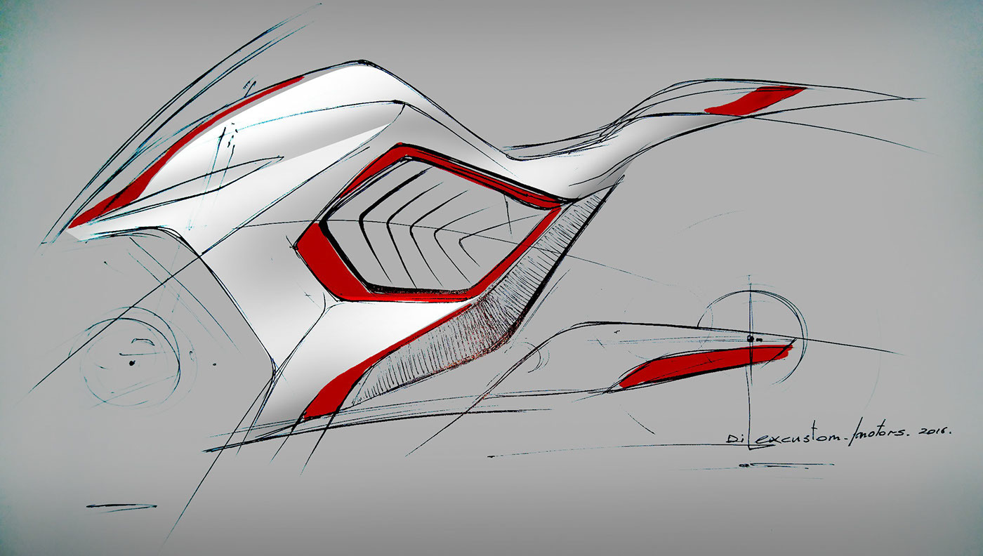 industrial design，Intelligent technology，Motorcycle design，conceptual design，Automatic design，