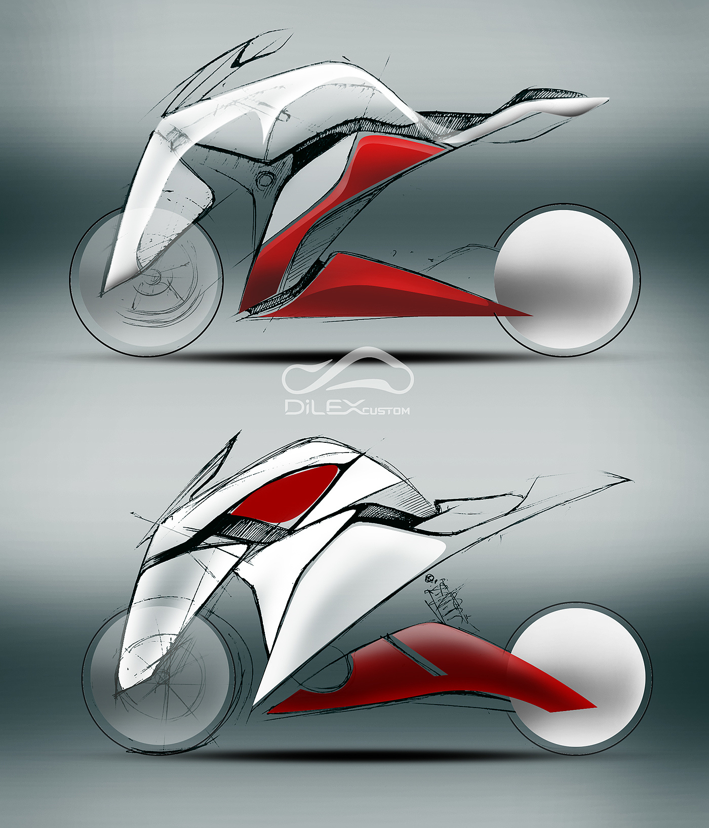 industrial design，Intelligent technology，Motorcycle design，conceptual design，Automatic design，